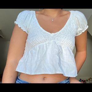 White lottie moss top